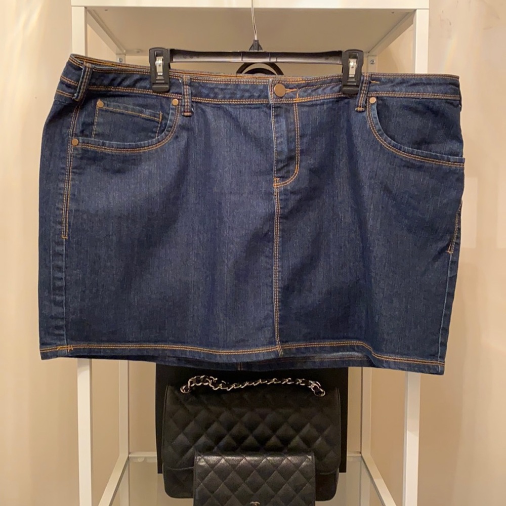 Fashion To Figure Mini Denim Jean Skirt size 24